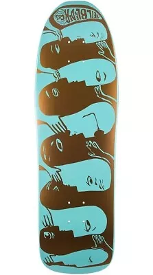 2018 G&S Neil Blender Faces Skateboard Deck Seafoam Green Modified 9.5″ Reissue • $249.99