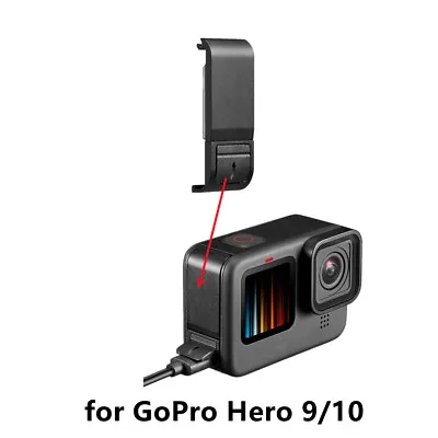 $9.98 • Buy Removable Battery Side Cover Lid Door Charging Case For GoPro Hero 9/10 Black