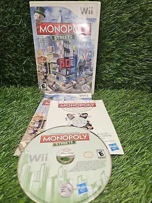 Monopoly Streets Wii Game Complete Tested • $13.99