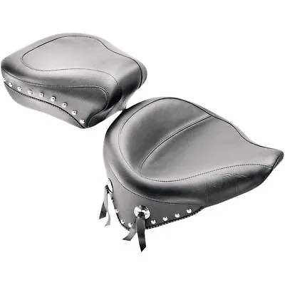 Mustang Motorcycle Products Wide Rear Seat - Studded - FLST '08-'17 76180 • $276.72