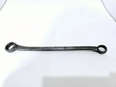 Vintage VLCHEK Alloy Steel 3/4  & 7/8  Box End Wrench WBH2428 USA. 12 1/4  Long • $12.95