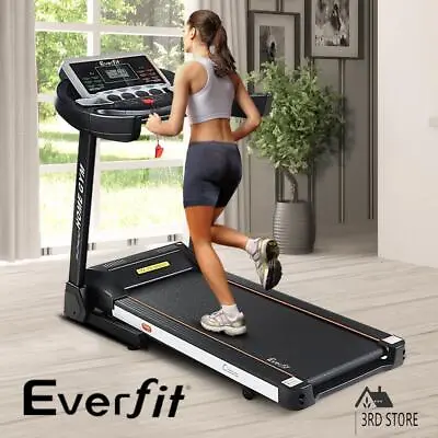 $536.35 • Buy RETURNs Everfit Treadmill Electric Auto Incline Home Gym Exercise Machine Fitnes