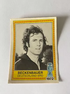 RARE UNUSED NEW STICKER Panini Europa 80 -  BECKENBAUER 1972 Deutschland Germany • £124.99