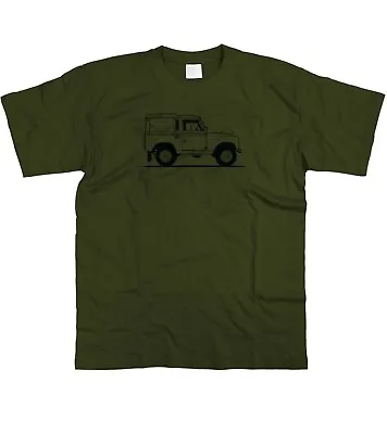 Motorholics Mens Original Sketch Land Rover Series 2 / II T-Shirt S - 5XL • £12.99