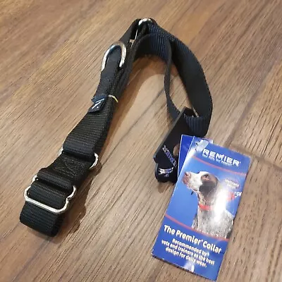 PetSafe Premier Martingale Collar 1” Large Black 14  To 20  Safer Than Choke • $12.99