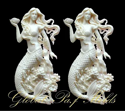 Resin  Molds Polymer Clay Cake Border Mold Soap Molds Resin 1 Piece Mermaid Mold • $35