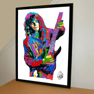 Vinnie Moore UFO Guitar Rock Music Poster Print Wall Art 18x24 • $24.29