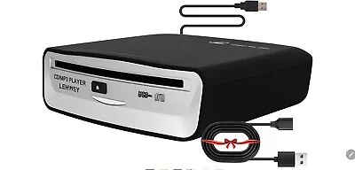 External Universal CD Player For Car - LEHWEY Portable CD Player With Extra USB  • £60