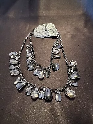 Simply Vera Wang Vintage Shimmer Necklace With Crystal Beads And Rhinestones • $16.95