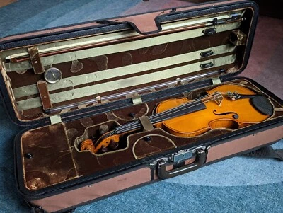 $850 • Buy Violin - 20th Century German-made Stradavarius Copy With Case