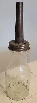 Dover Motor Oil Bottle And Spout Rare Gas Service Station Vintage Automobilia • $53