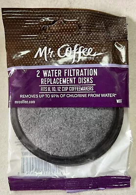 Pack Of 15 (2 In Each Pack) Mr Coffee Water Filtration Replacement Disks • $39.99