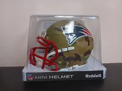 New England Patriots Camo Alternate Mini Helmet Brand New • $54.99