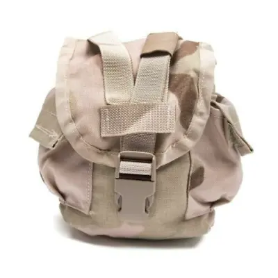 GI MOLLE 1 Qt. Canteen Cover 3-Color Desert Made Of Nylon Cordura Made In USA • $12.99