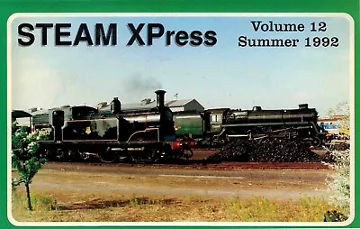 Steam XPress - Volume 12 - Summer 1992 - PAL VHS Videotape With Digital Backup • $14