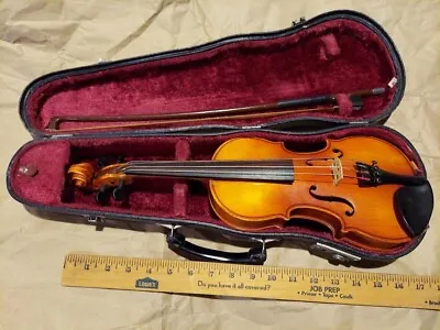 Suzuki Model 101RR Size 1/8 Violin Japan 1974 With Case & Bow • $239