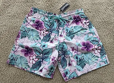 NWT Authentic Vilebrequin MOOREA Swim Trunks MULTICOLOR - M - MEN - MEDIUM • $125