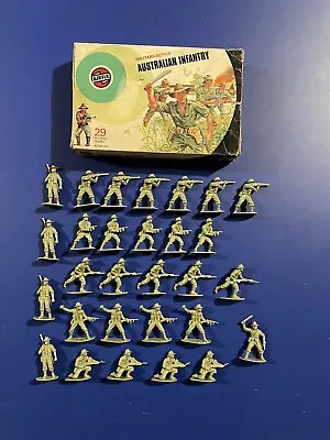 Airfix Toy Soldiers Australian Infantry Boxed 1/32 Scale WW2 29/29 • £19.99