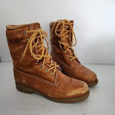 Vintage Made In Maine USA HERMAN SURVIVOR Insulated -20F 7  Boots Women US 5.5 M • $31.96