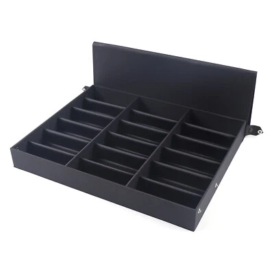 $27 • Buy 18 Grids Sunglasses Storage Box Organizer Glasses Display Case Stand Holder Tray