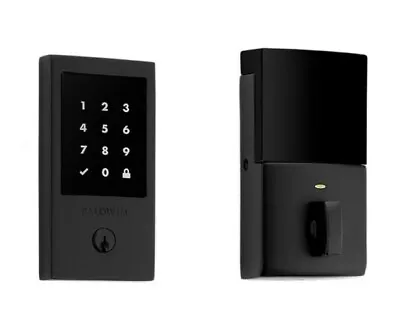 Baldwin 8225.190 Minneapolis Touchscreen Electronic Deadbolt Satin Black FAST • $218.72