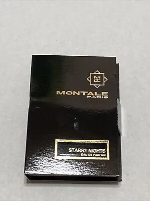 Montale Starry Nights EDP Official Carded Sample 0.07 Oz / 2 Ml • $6.89