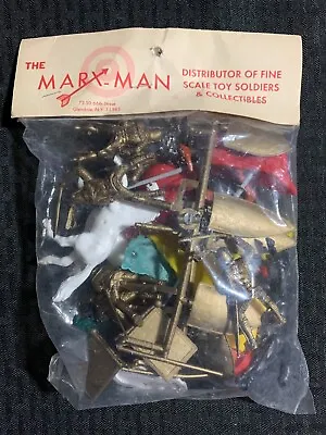 Vintage 80s? Reissue MARX-MAN 54mm Toy Soldiers SEALED By Timpo Horses Knights • $50.25
