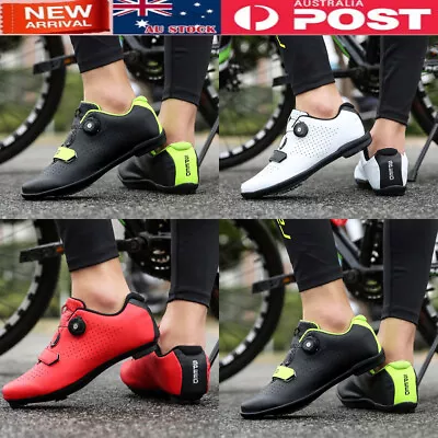 Road Cycling Shoes Men Mtb Sports Mountain Bike Shoe Ultralight Bicycle Sneakers • $37.99