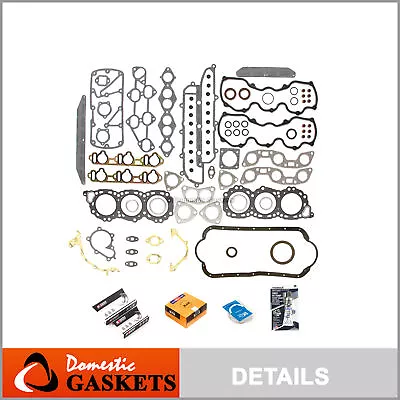 Engine Re-Ring Kit Fit 87-95 Nissan Mercury Infiniti 3.0 SOHC VG30E • $139.99