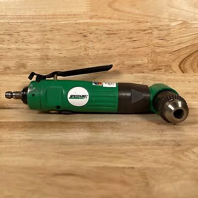 Speedaire 21AA79 Green 1500RPM 0.5 Hp 3/8  Chuck Right Angle Keyed Air Drill • $54.99