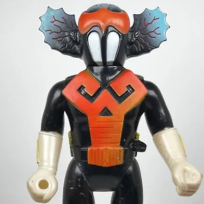 Akumaizer 3 Vintage 1975 Sofubi Popy Bullmark Jumbo Vinyl Kamen Rider Shogun • $149.95