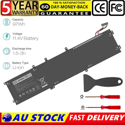97Wh 6GTPY Battery For Dell XPS 15 9560 9570 7590 P56f Precision 5510 5520 5041C • $55.99