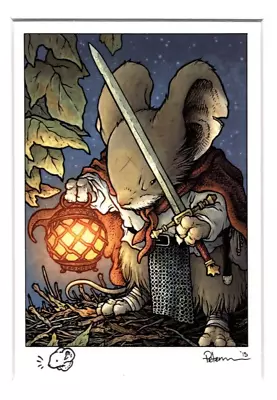 MOUSE GUARD~ David PETERSEN W/ Sketch LIMITED ART PRINT A • $32.99