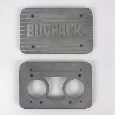 BUGPACK Rare Cast Aluminum Ribbed Air Cleaner Valve Covers Weber IDF Plate VW • $120