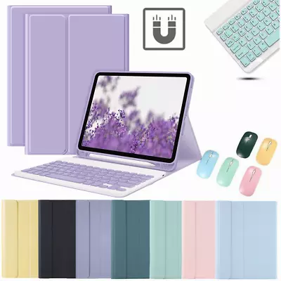 $46.89 • Buy For IPad 9th 8th/7/6 Gen Air 4/3 Pro 11 Bluetooth Keyboard Case Cover With Mouse