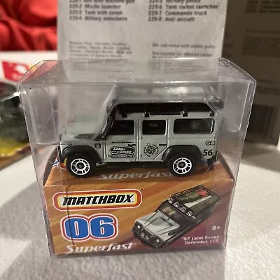 Matchbox No.06 Superfast- '97 Land Rover Defender 110 2007 Sealed • $39.99