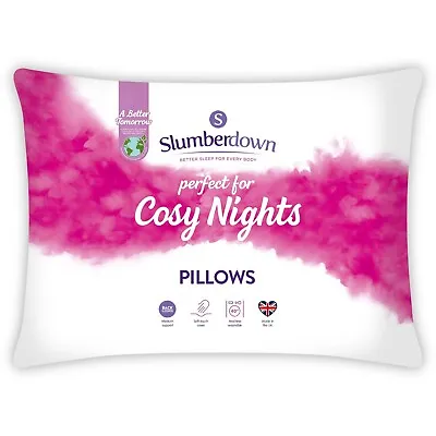 Slumberdown Cosy Nights Soft/Medium/Firm Support Pillow • £15.70