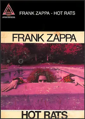 $4.87 • Buy FRANK ZAPPA Hot Rats Guitar Tab Book