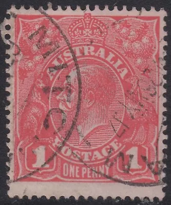 Australia KGV 1d Red SW May 26 1917 Pmk • $2.49