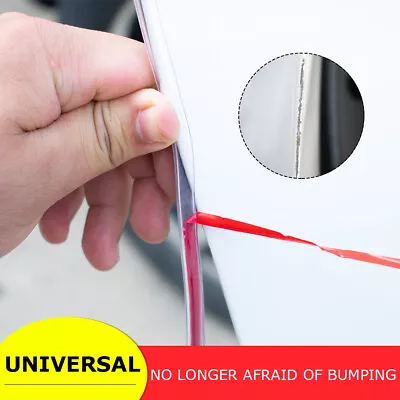 Car 16ft Door Edge Trim Guard Molding Rubber Seal Strip Scratch Protector Clear • $8.69