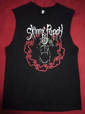 SKINNY PUPPY Shirt M Ministry Kmfdm Cyberaktif Marilyn Manson Nine Inch Nails • $9.99