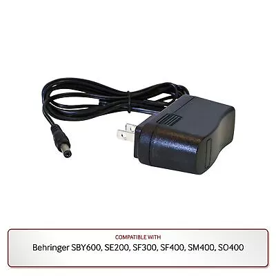 9V Power Supply For Behringer SBY600 SE200 SF300 SF400 SM400 SO400 • £19.27