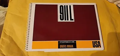 1968 Porsche 911L Drivers Manual USA • $250