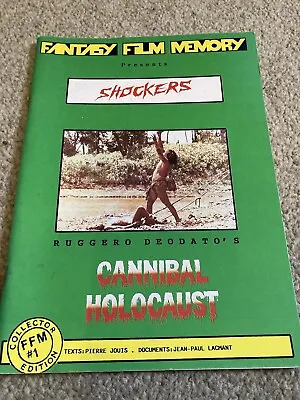 CANNIBAL HOLOCAUST Fantasy Film Memory Magazine Book Issue 1 1990 • £2.75