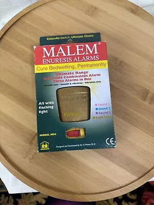 Malem Ultimate Bedwetting Enuresis Alarms Cure Bedwetting Gold • $40