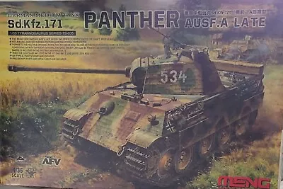 Meng PANTHER AUSF.A Late Sd.Kfz.171 1/35 Scale No: TS-035 • £40