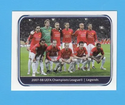 Sticker Manchester Utd 2007-08 C RONALDO Champions League UEFA 2010-11 Panini • $19.99