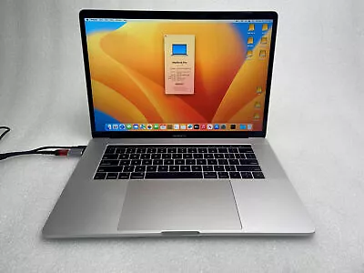$450 • Buy Apple MacBook Pro 15  2018 BOOTS Core I7-8750H @2.20 16GB RAM 512GB SSD Ventura
