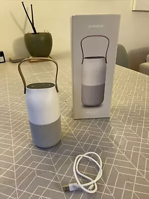 Samsung Design Bottle Portable Bluetooth Speaker RARE EO-SG710 GR9 White - USED • £35