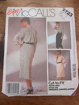 McCalls Sewing Pattern Skirt 2723 Size 12-16 • £3